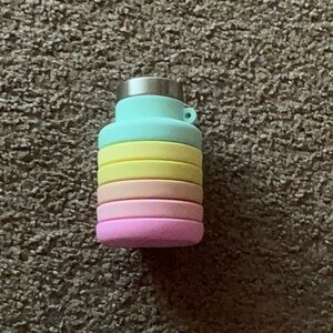 colorful silicone cup